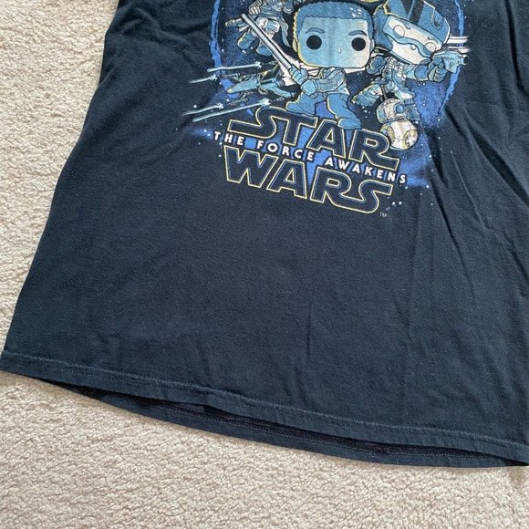 Funko Pop Tees! XS Star Wars The Force Awakens Smuggler's Bounty Graphic T-Shirt - Picture 6 of 12